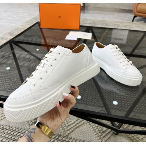 Replica Hermes Casual Shoes For Men #1163550 $88.00 USD for Wholesale