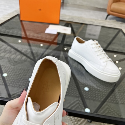 Replica Hermes Casual Shoes For Men #1163550 $88.00 USD for Wholesale