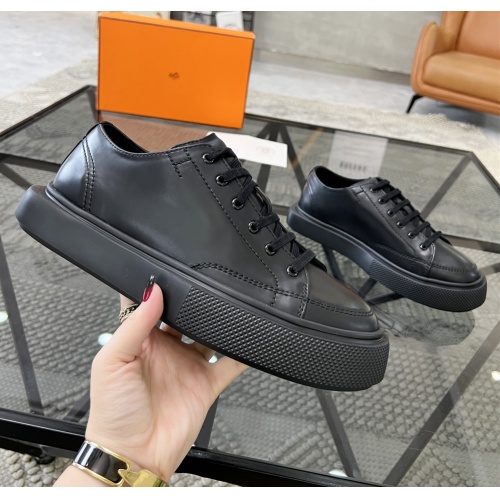 Replica Hermes Casual Shoes For Men #1163553 $88.00 USD for Wholesale