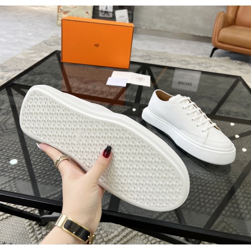 Replica Hermes Casual Shoes For Men #1163557 $88.00 USD for Wholesale