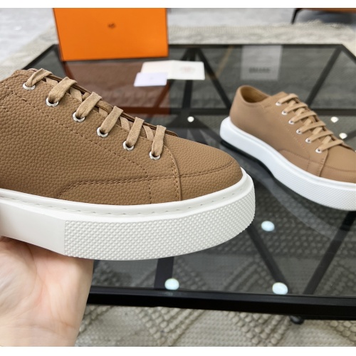Replica Hermes Casual Shoes For Men #1163559 $88.00 USD for Wholesale