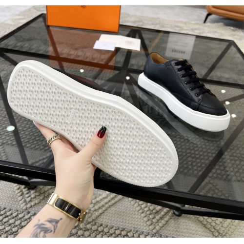 Replica Hermes Casual Shoes For Men #1163560 $88.00 USD for Wholesale