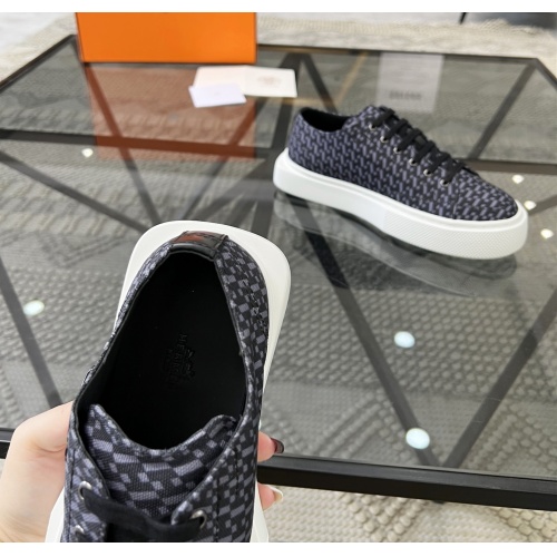 Replica Hermes Casual Shoes For Men #1163561 $88.00 USD for Wholesale
