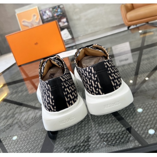 Replica Hermes Casual Shoes For Men #1163563 $88.00 USD for Wholesale