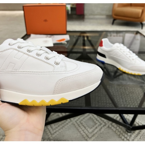 Replica Hermes Casual Shoes For Men #1163564 $88.00 USD for Wholesale