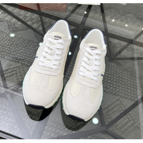 Replica Hermes Casual Shoes For Men #1163565 $88.00 USD for Wholesale