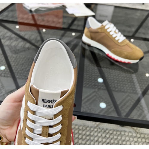Replica Hermes Casual Shoes For Men #1163566 $88.00 USD for Wholesale