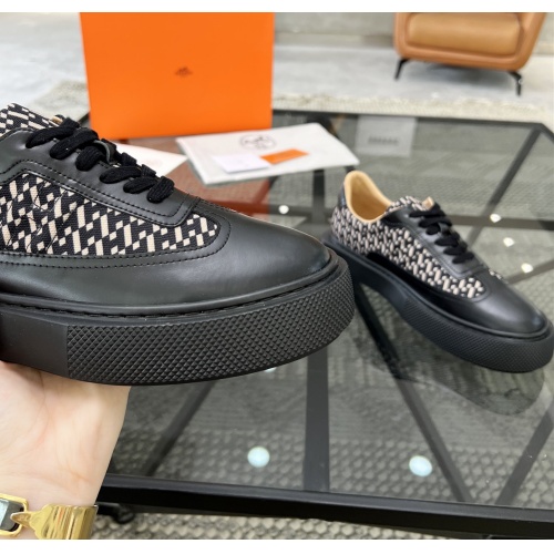 Replica Hermes Casual Shoes For Men #1163569 $88.00 USD for Wholesale