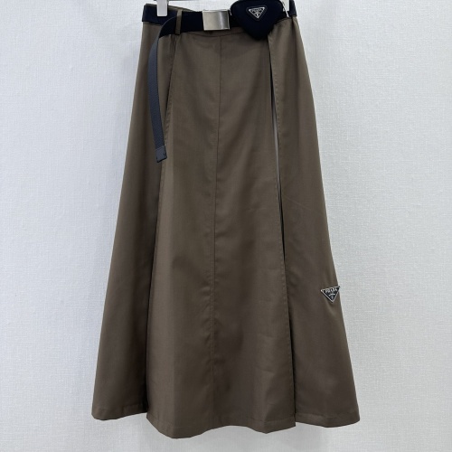 Prada Midi Skirt For Women #1163571 $96.00 USD, Wholesale Replica Prada Skirts
