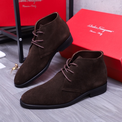 Salvatore Ferragamo Boots For Men #1163583