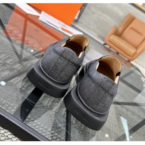 Replica Hermes Casual Shoes For Men #1163634 $80.00 USD for Wholesale