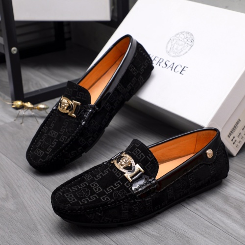 Versace Leather Shoes For Men #1163641
