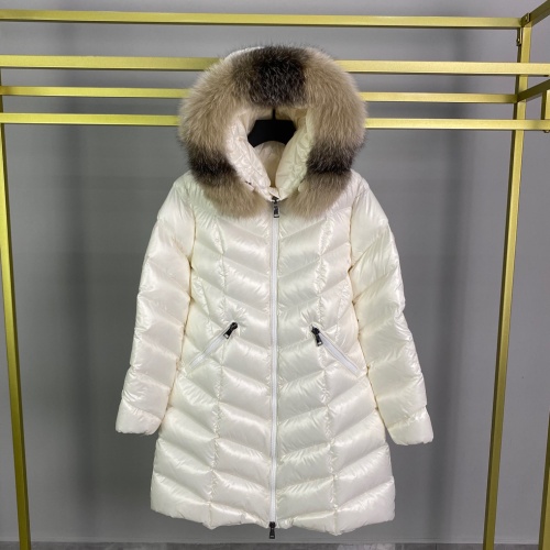 Moncler Down Feather Coat Long Sleeved For Women #1163679