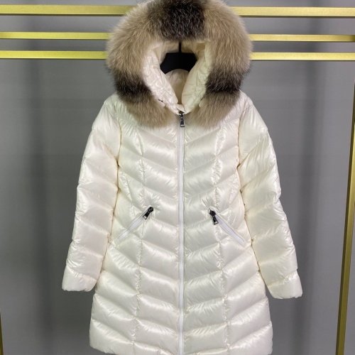 Replica Moncler Down Feather Coat Long Sleeved For Women #1163679 $245.00 USD for Wholesale