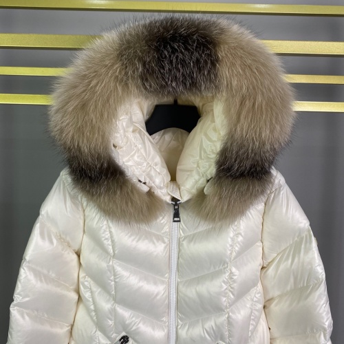 Replica Moncler Down Feather Coat Long Sleeved For Women #1163679 $245.00 USD for Wholesale