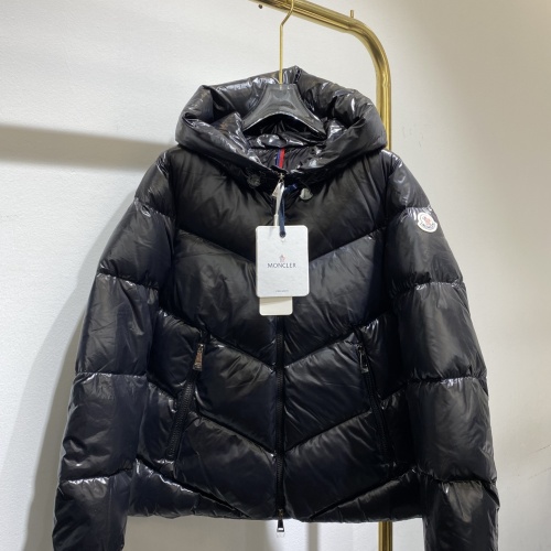 Moncler Down Feather Coat Long Sleeved For Women #1163691 $160.00 USD, Wholesale Replica Moncler Down Feather Coat