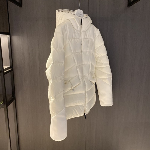 Replica Moncler Down Feather Coat Long Sleeved For Women #1163701 $210.00 USD for Wholesale