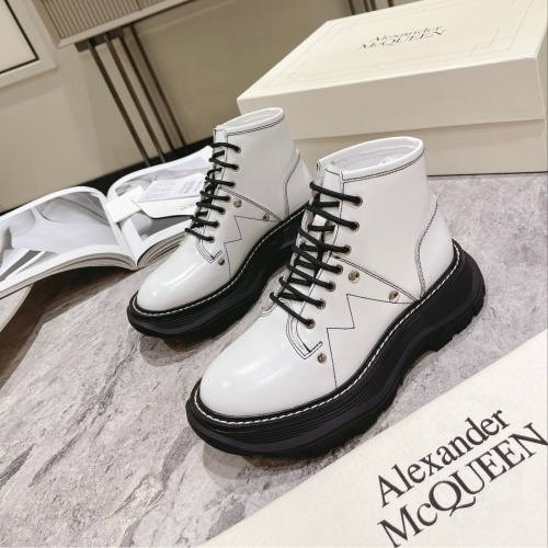 Alexander McQueen Boots For Women #1163705 $115.00 USD, Wholesale Replica Alexander McQueen Boots