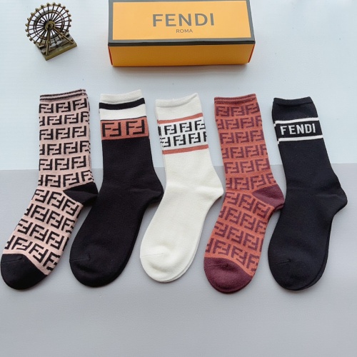 Fendi Socks #1163790 $29.00 USD, Wholesale Replica Fendi Socks
