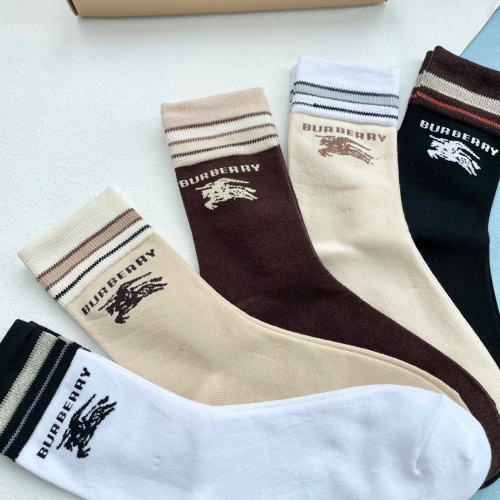 Replica Burberry Socks #1163799 $29.00 USD for Wholesale