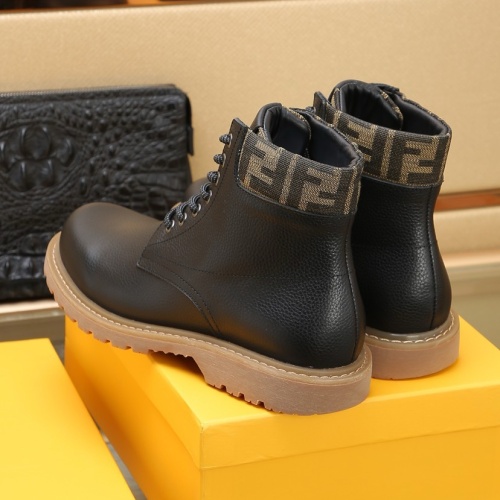 Replica Fendi Fashion Boots For Men #1163885 $92.00 USD for Wholesale