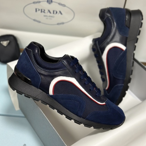 Replica Prada Casual Shoes For Men #1163954 $92.00 USD for Wholesale