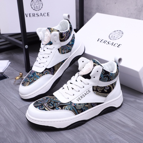 Versace High Tops Shoes For Men #1164064