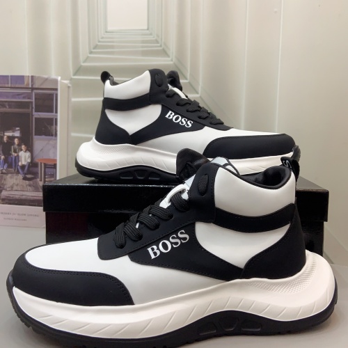 Boss High Top Shoes For Men #1164130 $85.00 USD, Wholesale Replica Boss High Top Shoes
