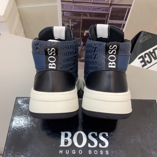 Replica Boss High Top Shoes For Men #1164151 $80.00 USD for Wholesale