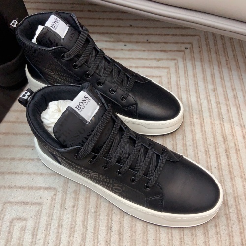 Replica Boss High Top Shoes For Men #1164152 $80.00 USD for Wholesale