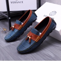 $68.00 USD Versace Leather Shoes For Men #1156080