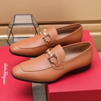$125.00 USD Salvatore Ferragamo Leather Shoes For Men #1156270