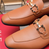 $125.00 USD Salvatore Ferragamo Leather Shoes For Men #1156270