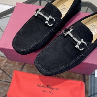 $102.00 USD Salvatore Ferragamo Leather Shoes For Men #1156407