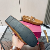 $102.00 USD Salvatore Ferragamo Leather Shoes For Men #1156441
