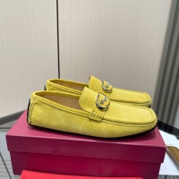 $102.00 USD Salvatore Ferragamo Leather Shoes For Men #1156452