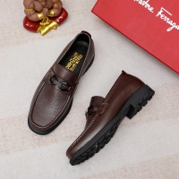 $85.00 USD Salvatore Ferragamo Leather Shoes For Men #1156741