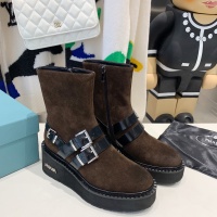 $130.00 USD Prada Boots For Women #1157171