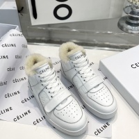 $102.00 USD Celine High Top Shoes For Women #1157990