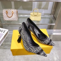 $88.00 USD Fendi High-Heeled Shoes For Women #1158210