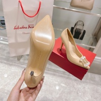 $100.00 USD Salvatore Ferragamo High-Heeled Shoes For Women #1158255