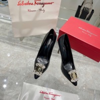 $100.00 USD Salvatore Ferragamo High-Heeled Shoes For Women #1158256