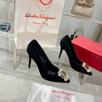 $100.00 USD Salvatore Ferragamo High-Heeled Shoes For Women #1158257