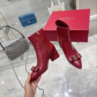 $130.00 USD Salvatore Ferragamo Boots For Women #1158263