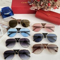 $48.00 USD Cartier AAA Quality Sunglassess #1161409