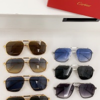 $64.00 USD Cartier AAA Quality Sunglassess #1161415