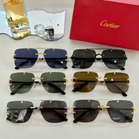 $64.00 USD Cartier AAA Quality Sunglassess #1161739