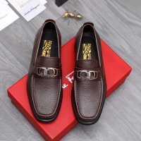 $85.00 USD Salvatore Ferragamo Leather Shoes For Men #1163724