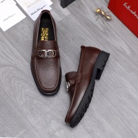 $85.00 USD Salvatore Ferragamo Leather Shoes For Men #1163724