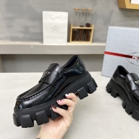 $102.00 USD Prada Leather Shoes For Men #1163843